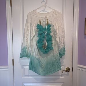 •Handmade Tassel Dress•